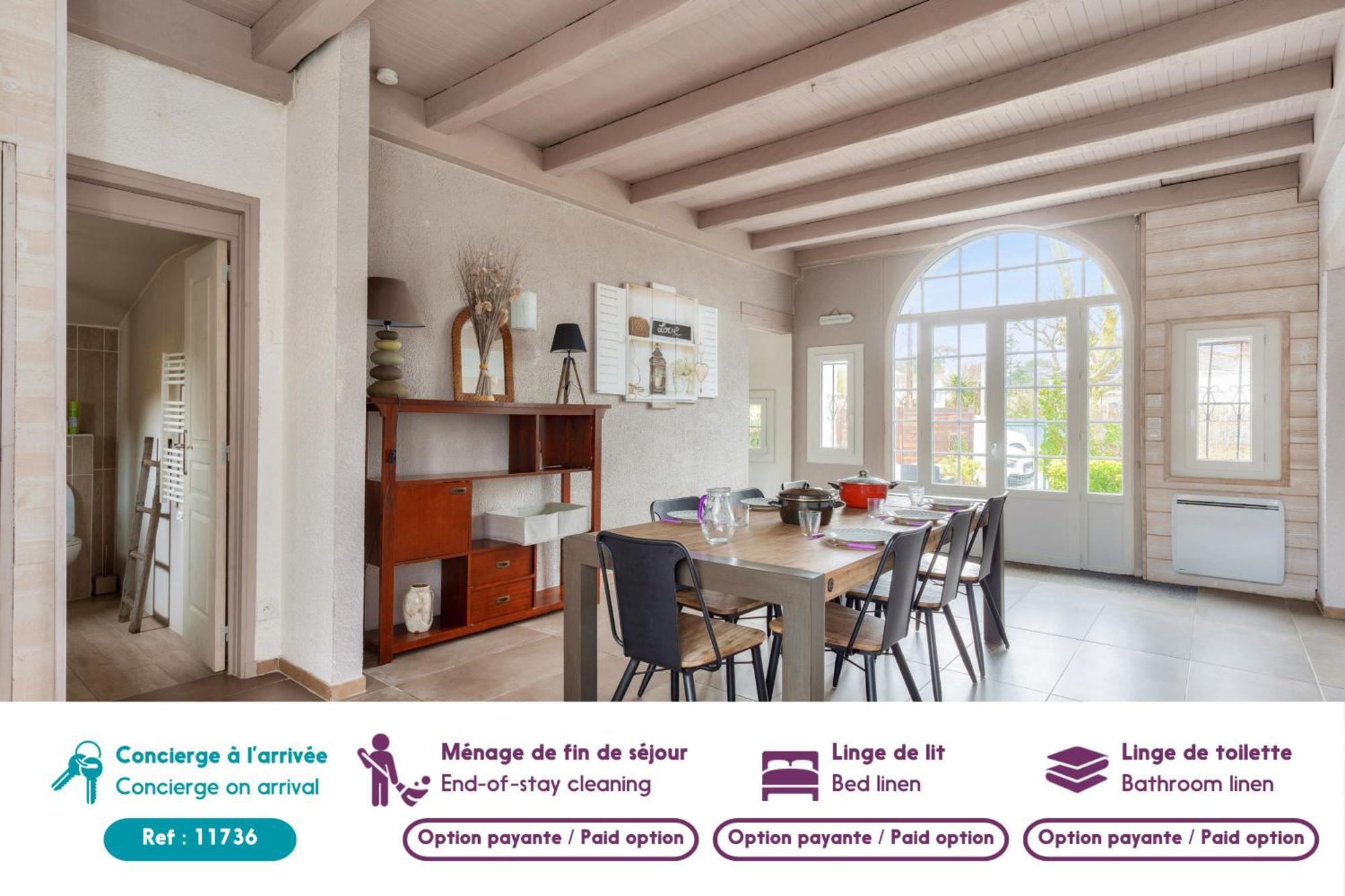 A 350m Du Betey- Maison Pour 9 Avec Piscine Holiday home Andernos-les-Bains